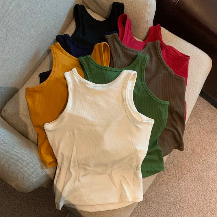 Chroma Curve Built-In Bra Top